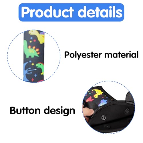 Gurtpolster Kinder,Gurtschutz Kinder Auto,Autogurt Polster,Gurtschoner Kindersitz Gurtpolster Dinosaurier,Sicherheitsgurt Set,Kindergurt,Anschnallgurt für Abschnallschutz,Langlebig Autogurt Polster
