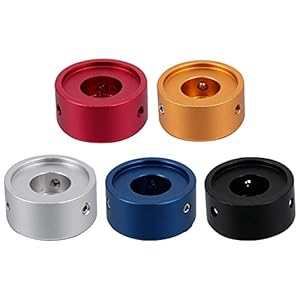 Generic 5 Sets Metalen Voetschakelaar Toppers Gitaar Effect Voetnagel Cap Bescherming Cap voor Gitaar Pedaal Effect…