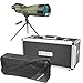 Barska Blackhawk Waterproof 20-60x60 Straight Green Spotting Scope with Tripod for Birding Hunting Shooting Travel Sport Events