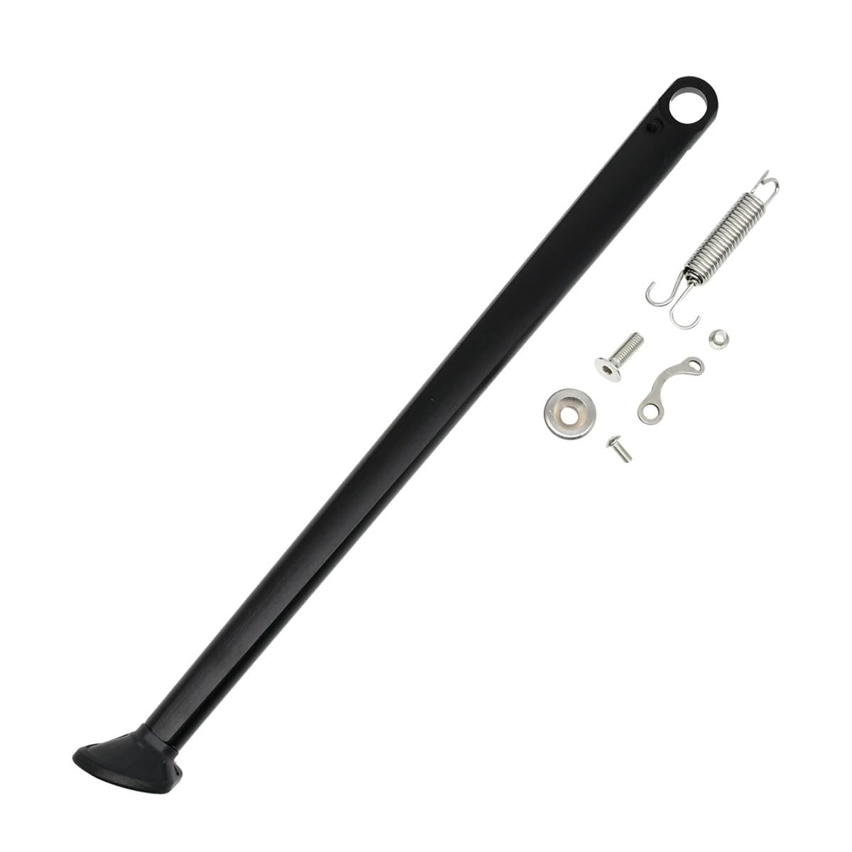 Moto Cavalletto Laterale Cavalletto for cavalletto laterale di parcheggio(Noir)