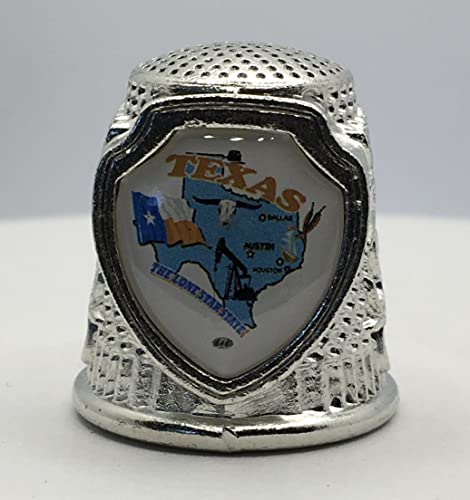 646 Texas State Collectible Souvenir Thimble