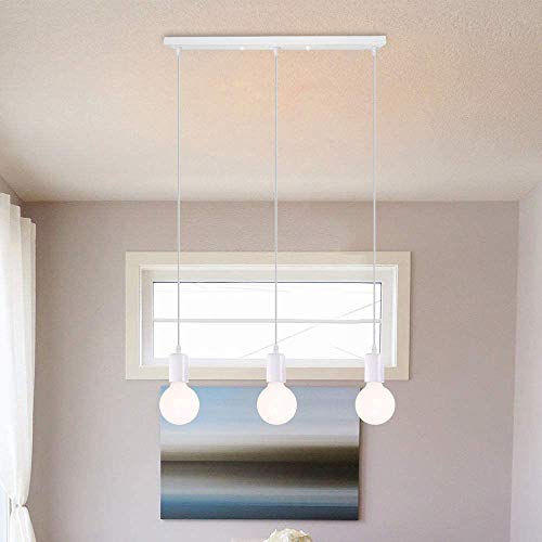 Lampada a sospensione E27 vintage industriale，LED