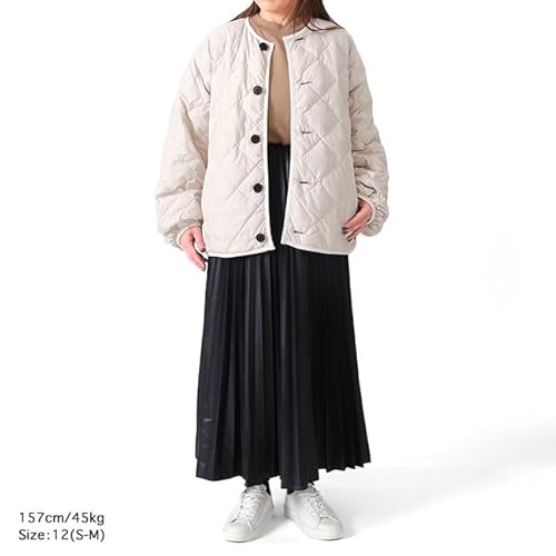 ジムフレックス キルティング ダウン カラーレス ジャケット(4)