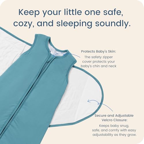 Image of Newborns Swaddle Sleep Sack 0-3 Months, 1.0 TOG Baby Blanket for Newborns, Soft Sleeping Bag for Infants