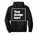 Custom Hoodie with Your Image for Men and Women by Modify by Amazon Merch on Demand