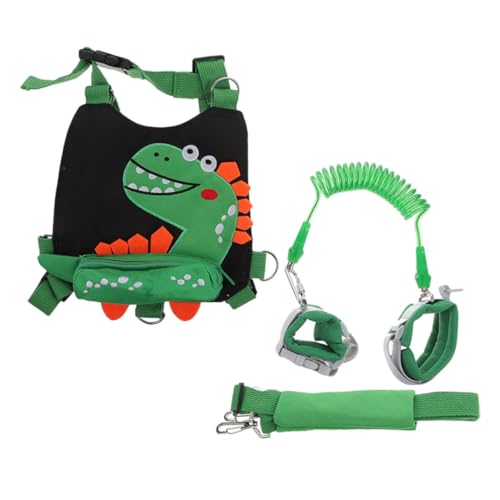 Abaodam Dinosaur Baby Toddler Harness Child Wrist Strap Safety Comfortable Oxford Cloth Leash
