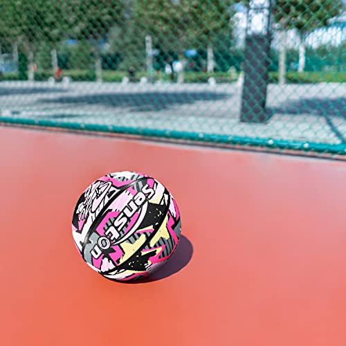 Senston Women Basketball Size 6, 28.5 Basketball Ball For Girls Womens, Outdoor/Indoor/Street Basketballs 28.5" With Pump #TOP5