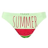 FANTAZIO Bonjour Été Pastèque Hommes Sexy Bikini Maillots de bain Doux Maillot de bain Homme Bref - - L