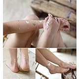 Zoom IMG-2 goldyida 8 fogli metallico tatuaggio Zoom IMG-2 goldyida 8 fogli metallico tatuaggio