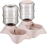 Kapazität: sowohl Anleger und waterer hat große Kapazität 3.8L kann über 7 Tage für kleine Haustiere, 3 Tage große Haustiere dauern.