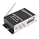 ePathChina Fernbedienung Bluetooth 2CH Hi-Fi Auto-Audio High Power Verstärker FM Radio Player Unterstützung SD/USB/DVD/MP3 für Auto Motorrad Zuhause
