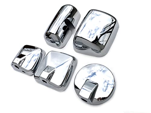 大型エアループレンジャー(H23.8〜H29.4) 17レンジャー(H29.5~)大型車用 サイド ミラーカバー 5点セット アンダーミラー 217mm