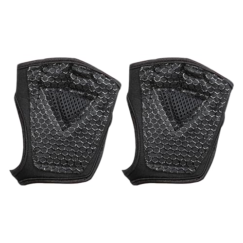 Guantes de ciclismo para mujeres: guantes de entrenamiento de fitness de medio dedo acolchado | Envolviendo el soporte de la muñeca para entrenamiento de gimnasio de ciclismo de yoga | Accesorios