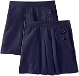 Genuine Girls' Pleated Scooter (Pack of 2)