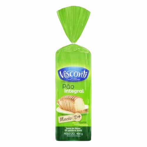 Pão De Forma Visconti Integral - Visconti - 400 g