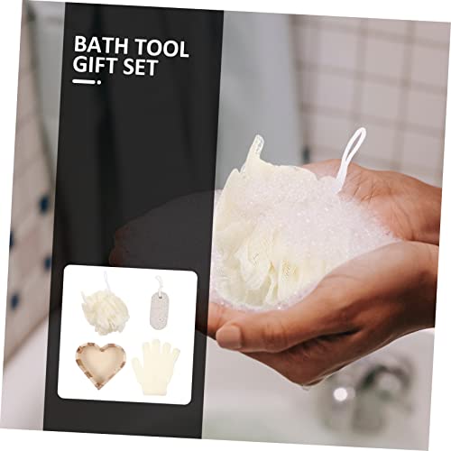 Kit de baño con exfoliante corporal y piedra pómez para pies miniatura 6