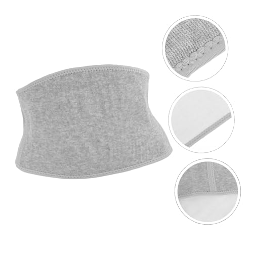 Faja lumbar elástica transpirable unisex color gris claro miniatura 3