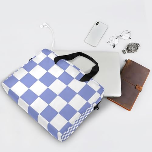 Maletín portátil para laptop 15.6 pulgadas violeta y blanco miniatura 7