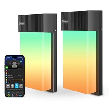 smart outdoor wall lights