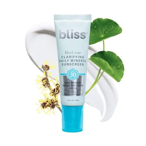 Bliss Block Star Clarifying Daily Mineral Sunscreen