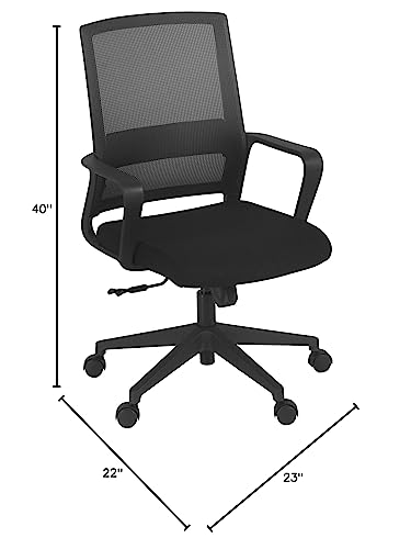 Regency Aldo Black Swivel Chair #TOP7