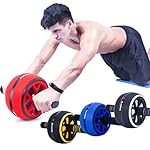Dalekana AB Wheel Roller, Exercise Abdominal Fitness Wheel, Work-out Strength-Training Roller, 12"W - Image 5