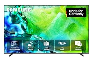 Samsung Neo QLED QN80H 4K 55 Zoll (138 cm), UHD Fernseher, Quantum-Mini-LED für ultrafeine Kontraste, 4K AI Upscaling, Adaptive Sound Pro, Gaming Hub, Motion Xcelerator 144Hz, AI Companion, Smart TV