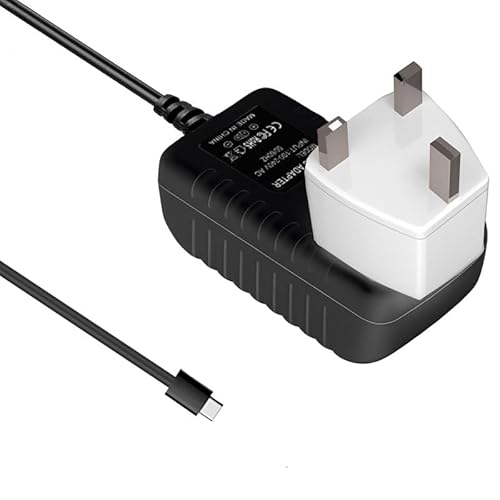 Uootery 5V AC/DC Charger for Lovsheme LP-RVTGLWP-WHT LPRVTGLWPWHT LED Face Mask Lithium Ion Batetry DC5V 5VDC 5.0V Adapter Power Supply Cord Cable