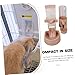Sosoport 1set Automatic Pet Feeder and Water Dispenser Hanging Type Design for Cats and Dogs Convenient Safe and Practical for Hydration and Feeding