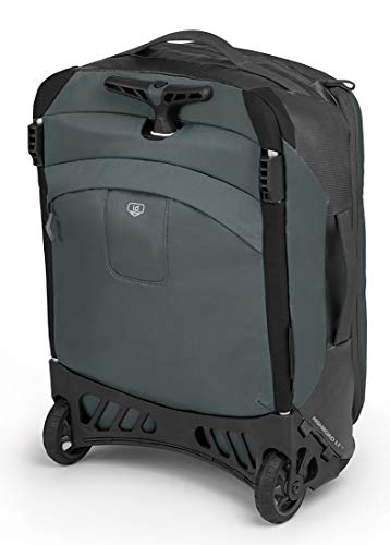 Osprey Transporter Wheeled Global Carry On Luggage, Pointbreak Grey, One Size