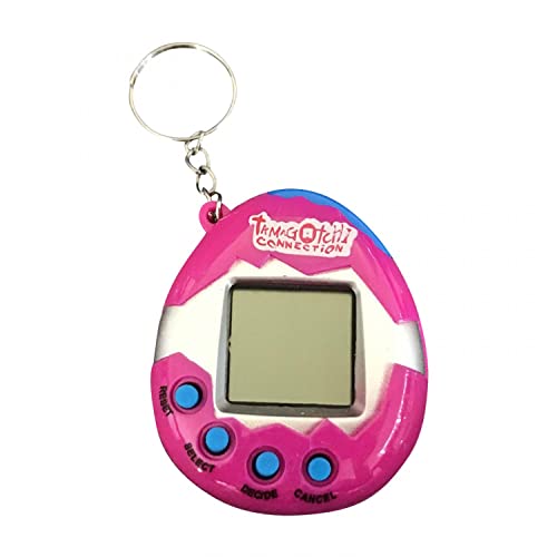 Electronic Digital Pet, 90s Handheld Device, 49 Pets in One Retro Virtual Pet Cyber Pet Toy Retro Kitty Dogs and Panda Other Animals for Kids Adults Nostalgic Keyring
