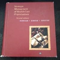 Strategic Management of Health Care Organizations 0534925790 Book Cover