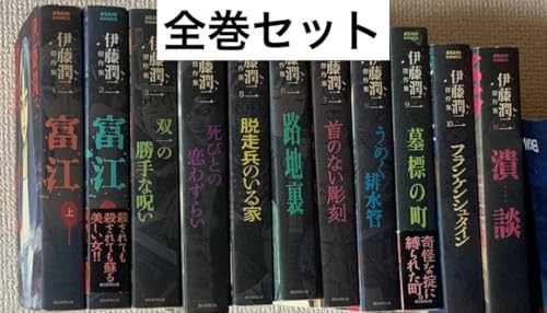 第5位：伊藤潤二傑作集 シリーズ（1〜10巻など）
