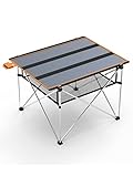 ソーラーパネル付き折りたたみ式テーブル ソーラーテーブル 60W キャンプ アウトドア 防災 災害 非常用 テーブル 折りたたみ 軽量 アルミ製 コンパクト 収納バッグ付き 太陽光発電 給電 充電 USB 防塵 防水 IP65 方位磁石 温度計 ペグ付き