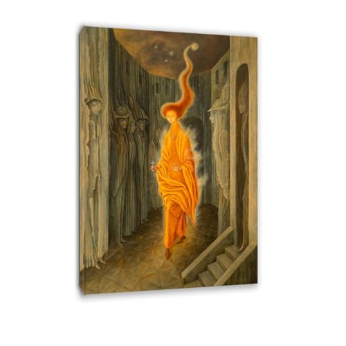 Reproduction sur toile L'appel pour décoration de salon avec affiche d'art mural 30x45cm encadré