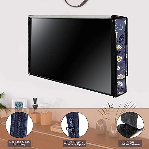 Image of LED TV Cover for Samsung 50 inches LED TVs (All Models) - Dustproof Television Cover Protector for 50 Inch LCD, LED, Plasma Television CLED3-P06-50