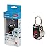 eGeeTouch Smart Luggage Lock with Patented Dual Access Tech, NFC + Bluetooth, Vicinity Tracking (Black 2 Pack)