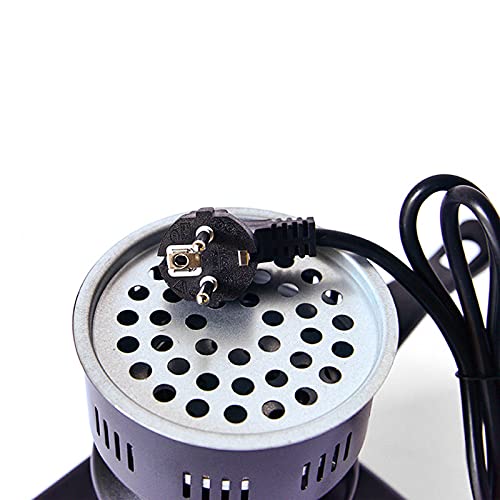 QILIN Elektrischer Shisha KohleanzüNder Heizplatte, Holzkohle-Starter-Set Für Wasserpfeife, Shisha, Nargila, BBQ… – Bild 6