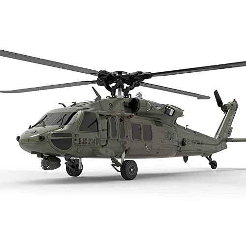 DMCMX Elicottero telecomandato, aeroplano modello a sei canali, aereo acrobatico 3D, super...