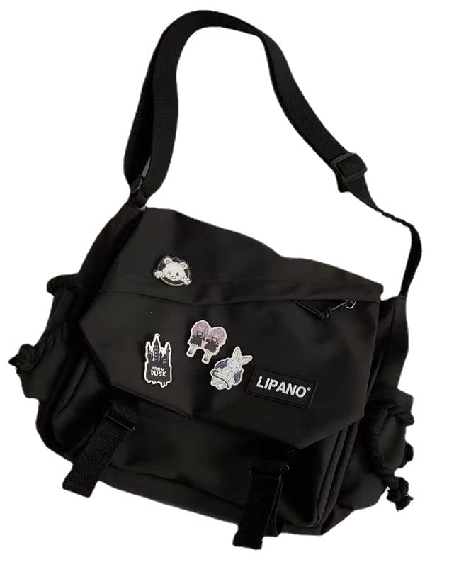 Bolso bandolera de nylon kawaii para mujer miniatura 1