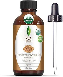 SVA Organics Frankincense Serrata Essential Oil Organic Certified 30 ml (1 fl oz)