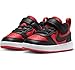 Nike Baby/Toddler Court Borough Low Recraft Shoes, University Red/Black-White, 9C