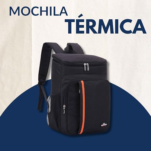 Mochila Térmica Espaçosa Ideal Para Trilha, Camping, Piquenique, Praia, Passeios, Festas, Eventos Es