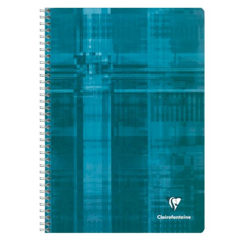 Clairefontaine Notizbücher, Spiralbindung, 21 x 29,7 cm, 180 Seiten, 5 x 5, Papier 90 g, 5 Stück [Office Product]