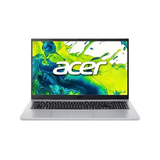 acer Aspire Go 15 (AG15-72P-792F) Laptop, 15,6" FHD IPS Display, Intel Core 7 150U, 16 GB RAM, 1 TB SSD, Intel Grafik, Windows 11, QWERTZ Tastatur, Silber
