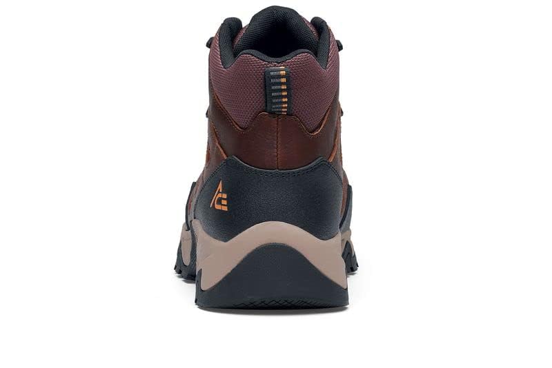 Image of ACE Work Boots Men's Nano Composite Toe (Nct) Hiker Work Boots, Slip Resistant, Water Resistant