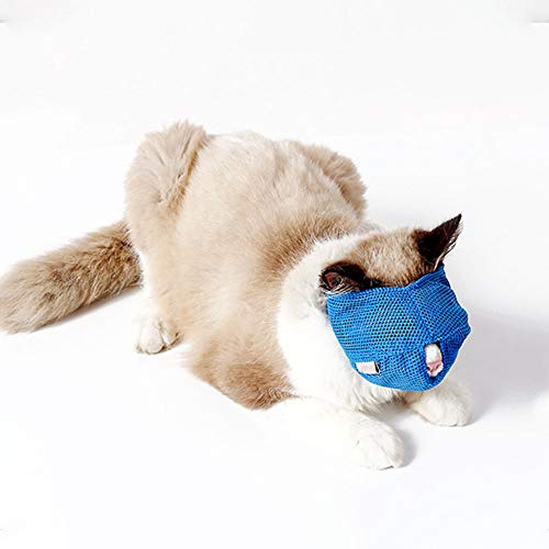 Almabner, museruola per gatti in rete traspirante