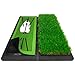 GolfStyle ゴルフマット ゴルフ 練習 マット 2WAY カスタマイズ可能 折りたたみ 持ち運び ゴムマット 土台が重いから動かない 素振り 軌道確認 ドライバー アイアン スイング 練習用 40×50cm Iセット