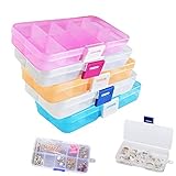 【Bien cerrado】 Esta caja de almacenamiento es inodoro, libre de polvo y a prueba de humedad, lo que protege sus artículos en el interior perfectamente contra el polvo, huellas dactilares, arañazos y daños.