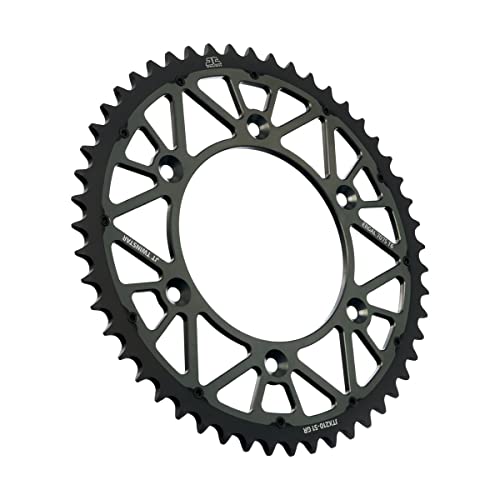 Pignon arrière 51 dents JT TwinStar JTX 210.51 couronne hybride acier aluminium